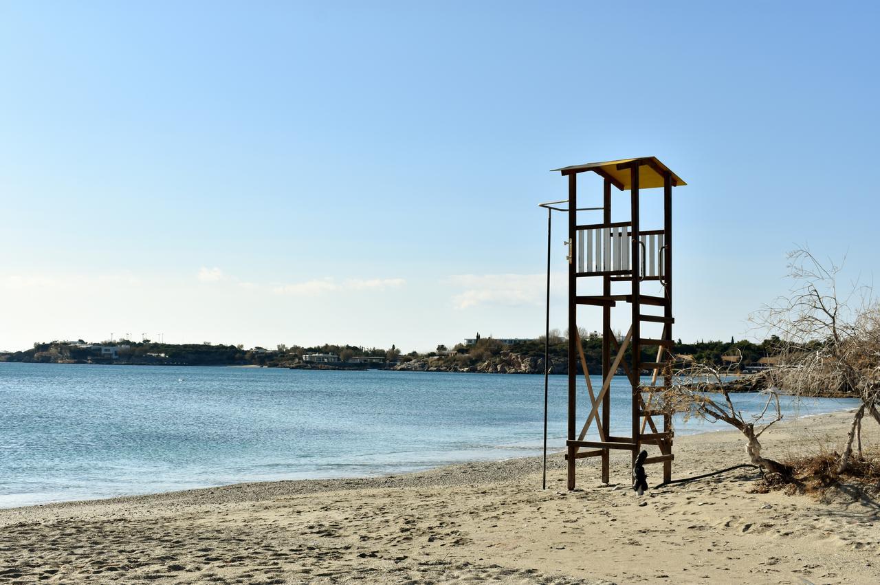 El Mar, 2 Bdr Seaview Apartment, 7 Min From Beach Lagonisi Exteriér fotografie